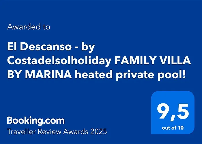 El Descanso - By Costadelsolholiday Family By Marina Heated Private Pool! 别墅 贝纳尔马德纳